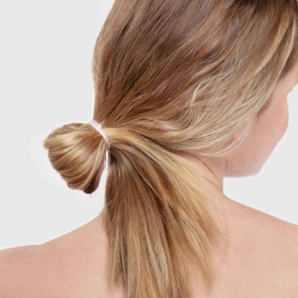 No-Snag Clear Ponytail Holders